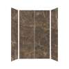 Transolid TWK603696C-KI82G Titan 60-in x 36-in x 96-in 4-Piece Shower Wall Kit, Sahara (Glossy)