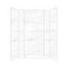 Transolid TWKE603696-KI58H Titan Eco 60-in x 36-in x 96-in 3-Piece Shower Wall Kit, Summit (Honed)