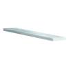 WC696-186 Lusso .5-in x 6-in x 96-in Surface Wall Cap, Glacier Grey