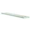 WC696-47 Saramar .5-in x 6-in x 96-in Surface Wall Cap, White Venito