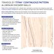 Transolid TWK604896C-KI32G Titan 60-in x 48-in x 96-in 4-Piece Shower Wall Kit, Savanna Creme (Glossy)