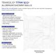 Transolid TWKE603696-KI58H Titan Eco 60-in x 36-in x 96-in 3-Piece Shower Wall Kit, Summit (Honed)