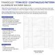 Transolid TWKEC603696-KI58G Titan Eco 60-in x 36-in x 96-in 3-Piece Shower Wall Kit, Summit (Glossy)