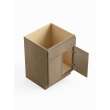 27-in x 21-in x 35-in Ready to Assemble Slim Shaker Double Door Single Drawer Front Vanity Sink Base Cabinet, Tan Wood