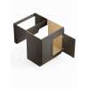 30-in x 21-in x 33-in Ready To Assemble Shaker Double Door Double Drawer Front ADA Vanity Sink Base Cabinet, Smokey Grey