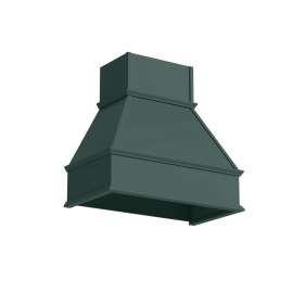 Transolid Wood Kitchen Range Hood, 32-in W x 22-in D x 33.5-in H, Green, WH3019-ASM-GR