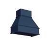 Transolid Wood Kitchen Range Hood, 38-in W x 22-in D x 33.5-in H, Navy Blue, WH3619-ASM-NB