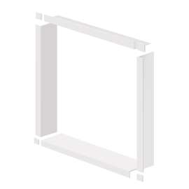 WTBK547-01 54-in x 54-in x 7.5-in Window Trim, White
