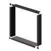 WTBK547-09 54-in x 54-in x 7.5-in Window Trim, Black