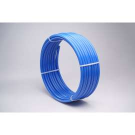 TruuFlo 02S050L100A 1/2-in x 100-ft PEX-a Non-Barrier Tubing Coil, Blue