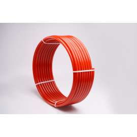 TruuFlo 01S050L100A 1/2-in x 100-ft PEX-a Non-Barrier Tubing Coil, Red