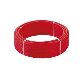 TruuFlo 01S050L100B 1/2-in x 100-ft PEX-b Non-Barrier Tubing Coil, Red