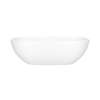 BA2MNSMNO Barcelona 66-7/8-in X 31-3/4-in Freestanding Soaking Bathtub with No Overflow Hole, Standard Matte White