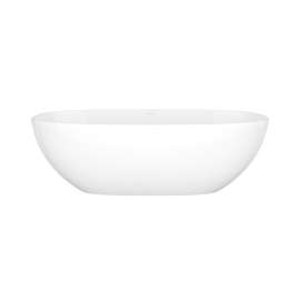 BA2NSWNO Barcelona 66-7/8-in X 31-3/4-in Freestanding Soaking Bathtub with No Overflow Hole