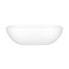 BA3MNSMNO Barcelona 70-1/2-in X 34-in Freestanding Soaking Bathtub with No Overflow Hole, Standard Matte White