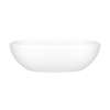 BA3MNSMOF Barcelona 70-1/2-in X 34-in Freestanding Soaking Bathtub with Overflow Hole, Standard Matte White