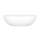 BA3NSWOF Barcelona 70-1/2-in X 34-in Freestanding Soaking Bathtub with Overflow Hole, Standard White