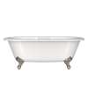 Cheshire 69" x 31" Freestanding Soaking Bathtub, CHE-N-SW-OF+FT-CHE-BN