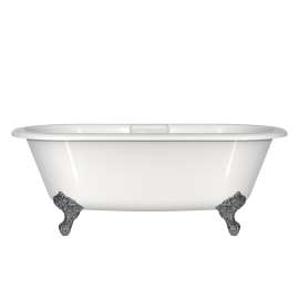Cheshire 69" x 31" Freestanding Soaking Bathtub, CHE-N-SW-OF+FT-CHE-PC