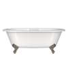 Cheshire 69" x 31" Freestanding Soaking Bathtub, CHE-N-SW-OF+FT-CHE-PN