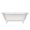 Cheshire 69" x 31" Freestanding Soaking Bathtub, CHE-N-SW-OF+FT-CHE-WH