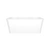 Edge 59" x 32" Freestanding Soaking Bathtub With Void, EDG-N-SW-NO