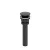 Lavatory Universal Push Drain, K-25-BK