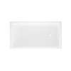 Kaldera 2 60" x 32" Drop In Bathtubs with Tile Flange, KAL2-N-RH-SW-IO