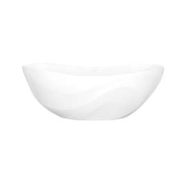 Seros(TM) 65" x 30" Freestanding Soaking Bathtub With Curved Rim, SE1-N-SW-NO