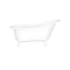 Shropshire 61" x 30" Freestanding Slipper Bathtub, SHR-N-SW-OF+FT-SHR-SW