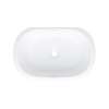 Barcelona 21" x 14" Undermount Oval Lavatory Sink, UB-BAR53M-SM-IO