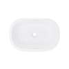 Barcelona 22" x 15" Undermount Oval Lavatory Sink, UB-BAR-56-IO