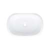 Barcelona 22" x 15" Undermount Oval Lavatory Sink, UB-BAR56M-SM-IO