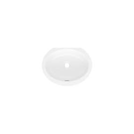 Kaali 18" x 14" Undermount Oval Lavatory Sink, UB-KAA-46-IO