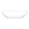 Barcelona 25" x 14" Oval Vessel Lavatory Sink, VB-BAR64M-SM-NO