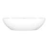 Barcelona 25" x 14" Oval Vessel Lavatory Sink, VB-BAR-64-NO