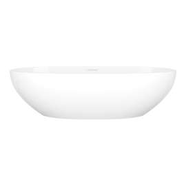 Barcelona 25" x 14" Oval Vessel Lavatory Sink, VB-BAR-64-NO