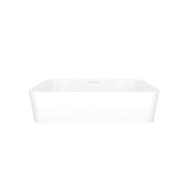 Edge 18" x 13" Rounded Rectangle Vessel Lavatory Sink, VB-EDG-45-NO