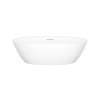 Lussari(TM) 21" x 13" Oval Vessel Lavatory Sink, VB-LUS-55-IO
