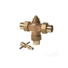 Three Way Diverting Valve, 1in Copper (Female)