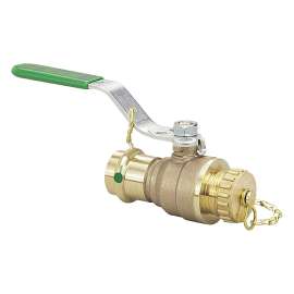 Zero Lead Ball Valve, 1/2X1/2in