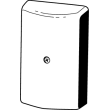 outdoor sensor, plastic, Temp[°F]: -60-140; W[in]: 1½, 16017
