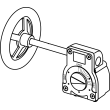 Viega ProPress gear box, ductile iron, d: 3, 4, 87695