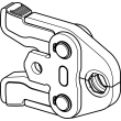 Ridgid standard press jaw, steel, for d: 1, 57233