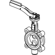 Viega MegaPress 316 butterfly valve, stainless steel 316, d: 4; bolt pattern: 8, 87685