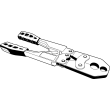 Viega PureFlow Crimp hand tool, composite, for d: 1, 41765