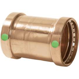 3" ProPress XL-C Copper Coupling with No Stop and Lead Free