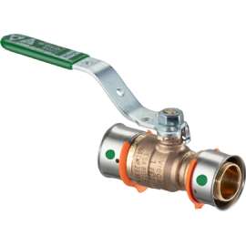 Viega PureFlow Press ball valve, silicium bronze, P1: 1; P2: 1, 98200