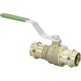 Viega ProPress ball valve, silicium bronze, P1: 1½; P2: 1½, 79943