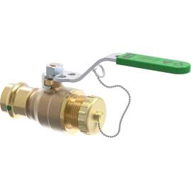 Viega ProPress ball valve, silicium bronze, P: ½; Hose: ¾, 79875
